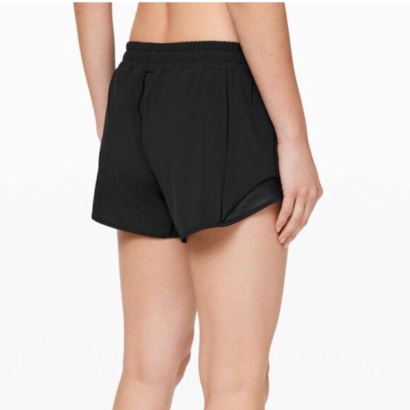 Lululemon Hotty Hot Short II *Long 4" (Black) - Size 8 - Picture 9 of 11